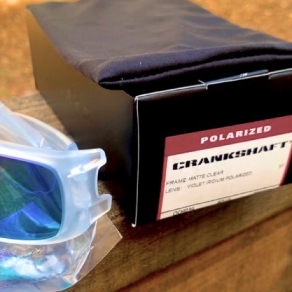 New! POLARIZED OAKLEYS sunglasses for men violet polarized lenses with box - Picture 10 of 10